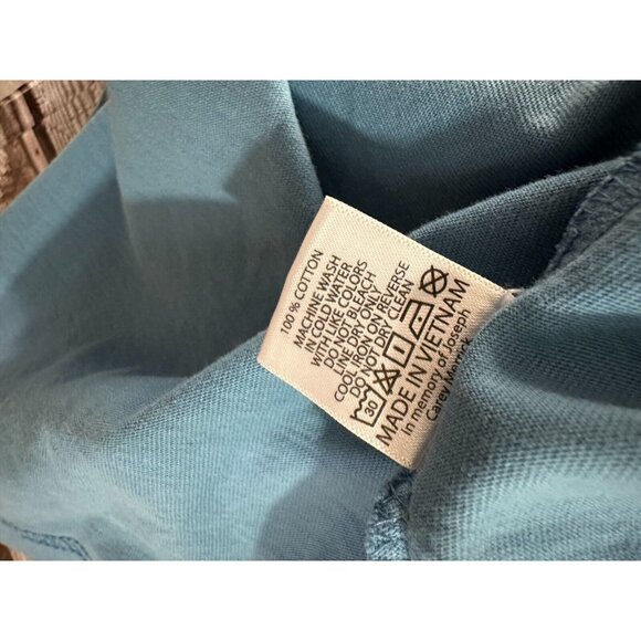 Brain Dead Blue Graphic Long Sleeve Shirt - Picture 7 of 8